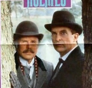 Poster from the play Secret of Sherlock Holmes